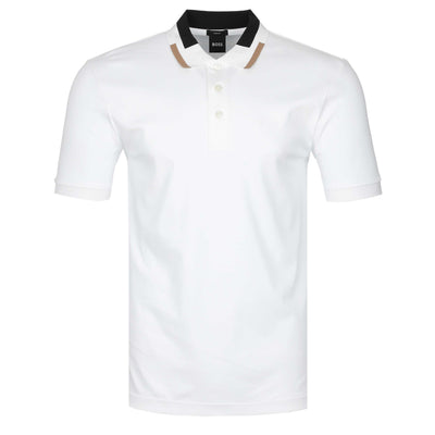 BOSS Phillipson 107 Polo Shirt in White