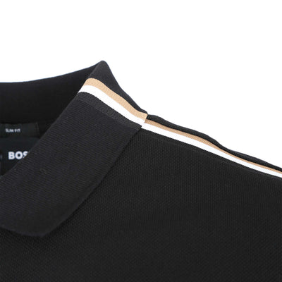 BOSS Phillipson 108 Polo Shirt in Black