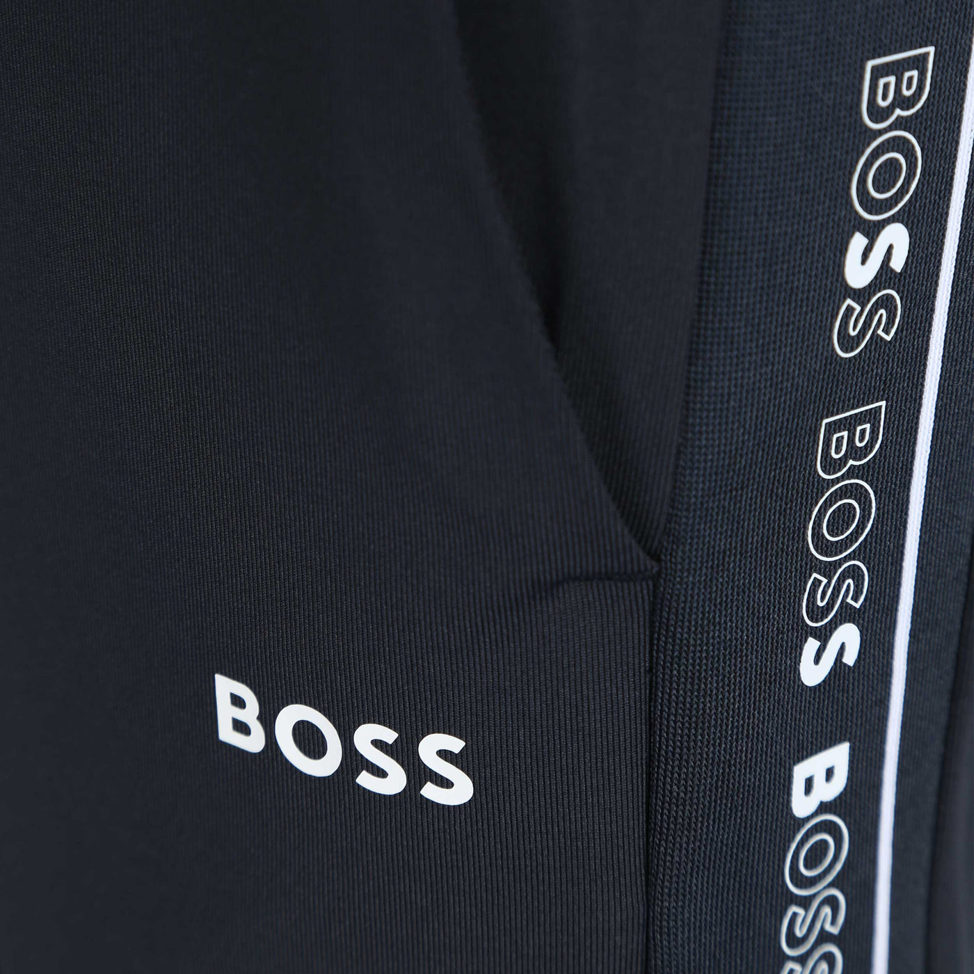 BOSS Headlo Gym Sweat Short in Navy