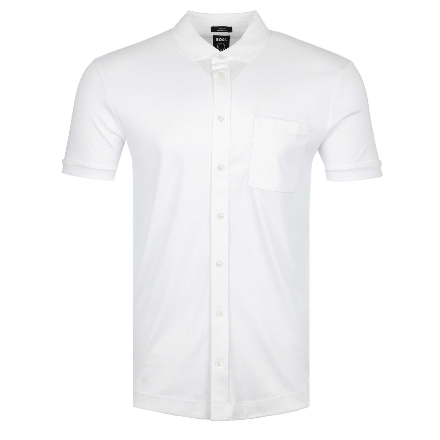BOSS Puno 11 Polo Shirt in White