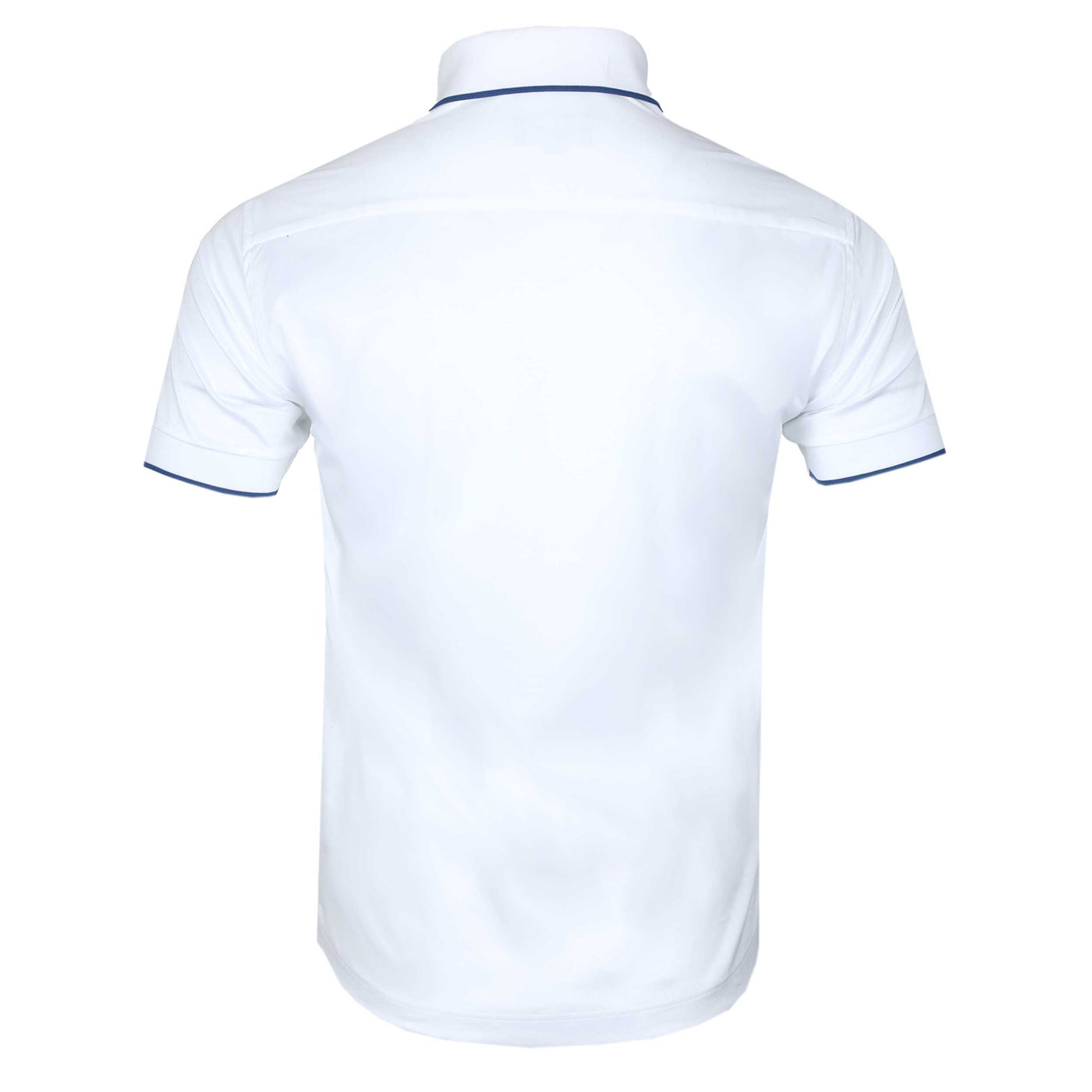 Eton Filo Di Scozia Polo Shirt in White Back
