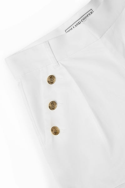 Holland Cooper Amoria Tailored Short in White