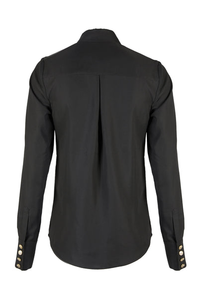 Holland Cooper Classic Button Shirt in Black
