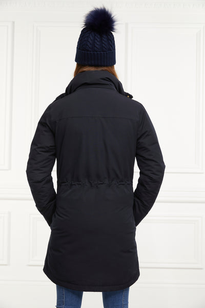 Holland Cooper Multi-Way Expedition Parka in Ink Navy