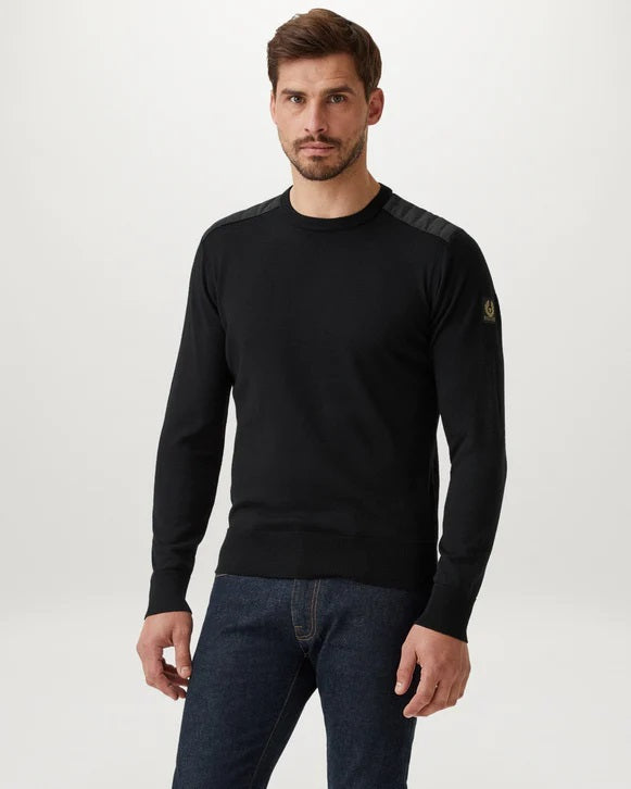 Belstaff Kerrigan Knitwear in Black Model