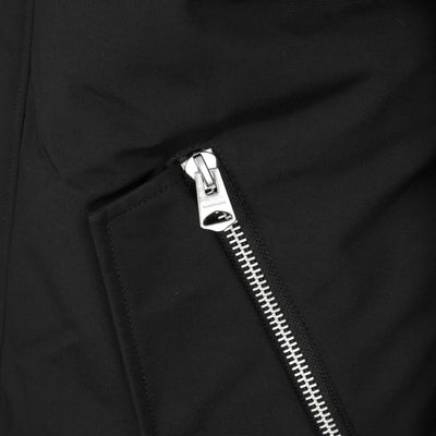 Mackage Dixon LB Jacket in Black Zip Pocket