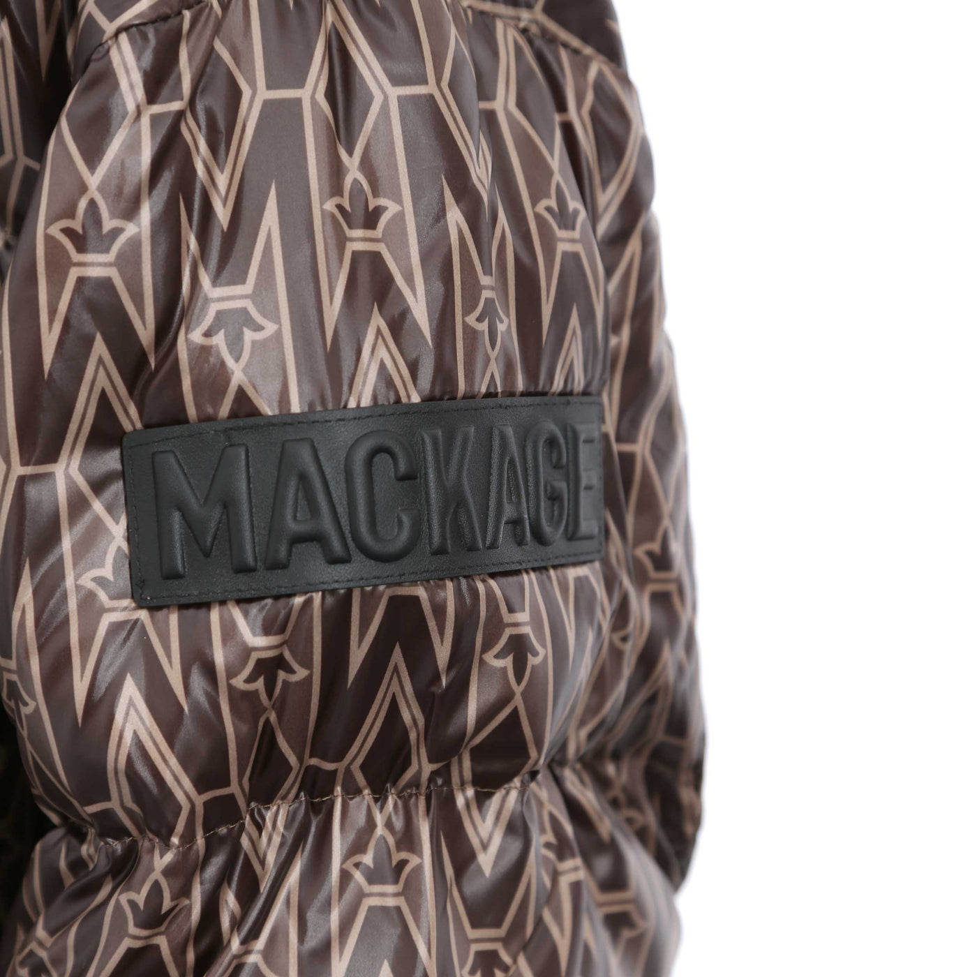 Mackage Mylah-MG Ladies Jacket in Coffee Logo