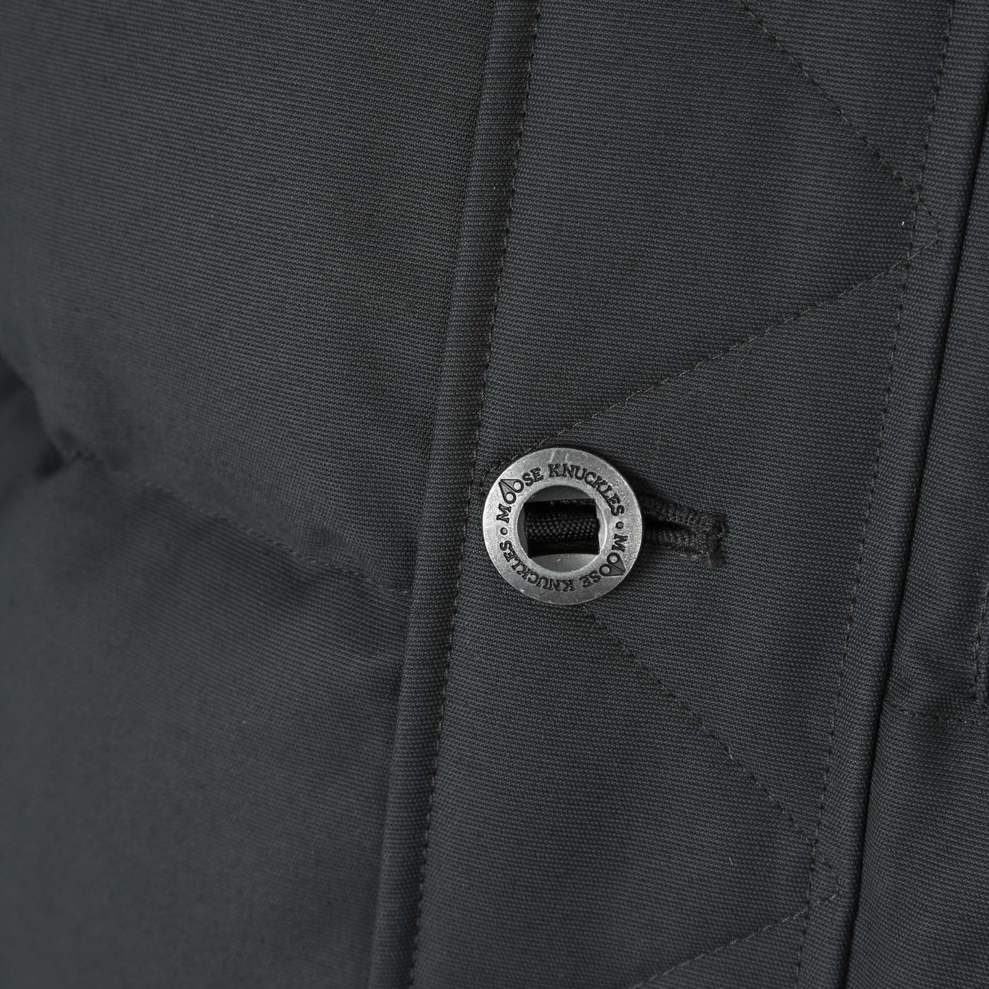 Moose Knuckles 3Q Jacket in Granite & Black Fur