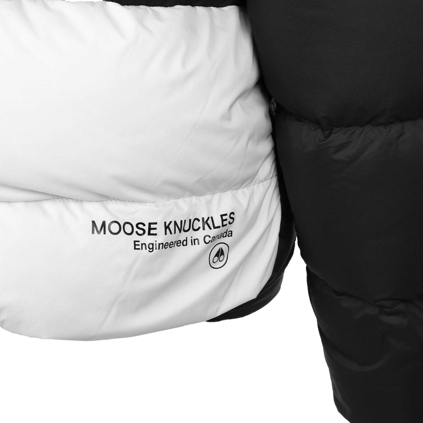 Moose Knuckles Bedstuy Jacket in Black & White