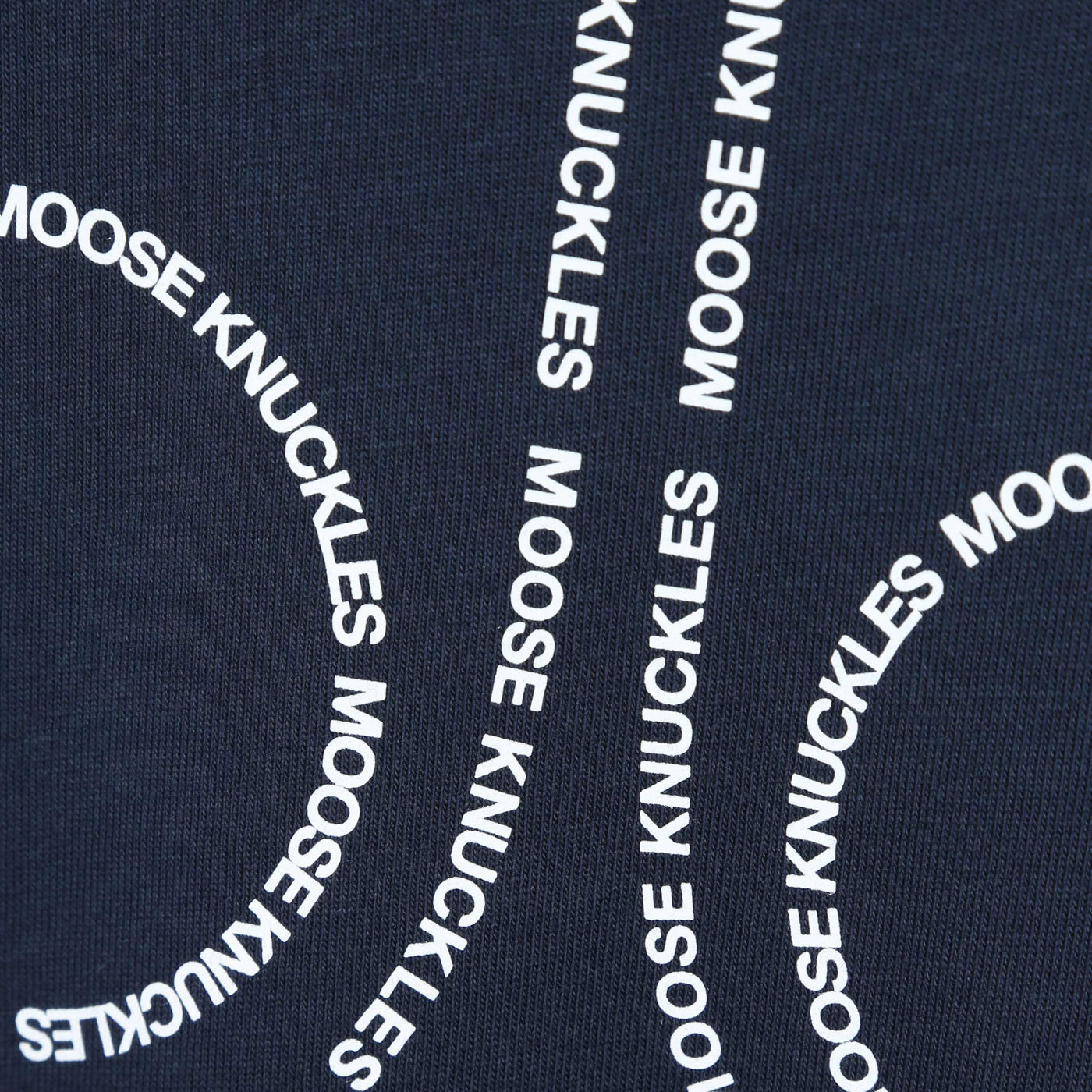 Moose Knuckles Gerrard T Shirt in Navy Logo