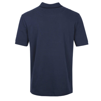 Moose Knuckles Pique Polo Shirt in Navy