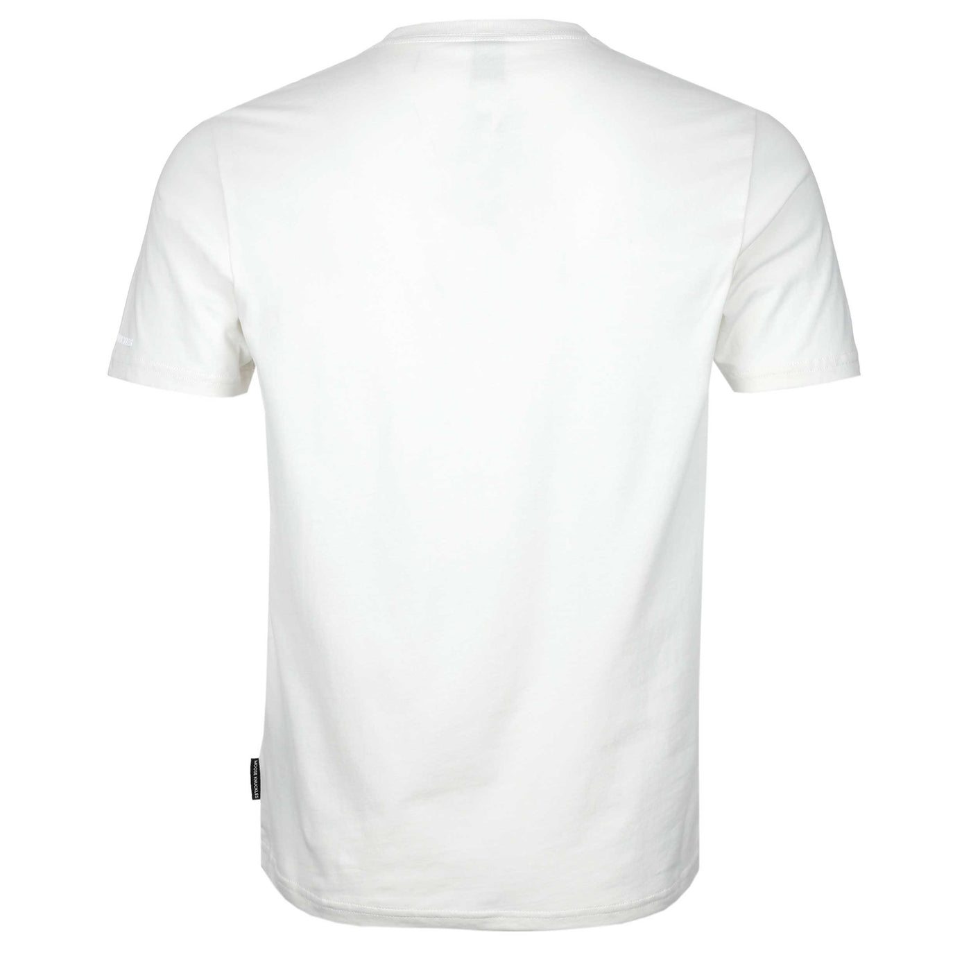 Moose Knuckles Satellite T Shirt in Plaster Off White