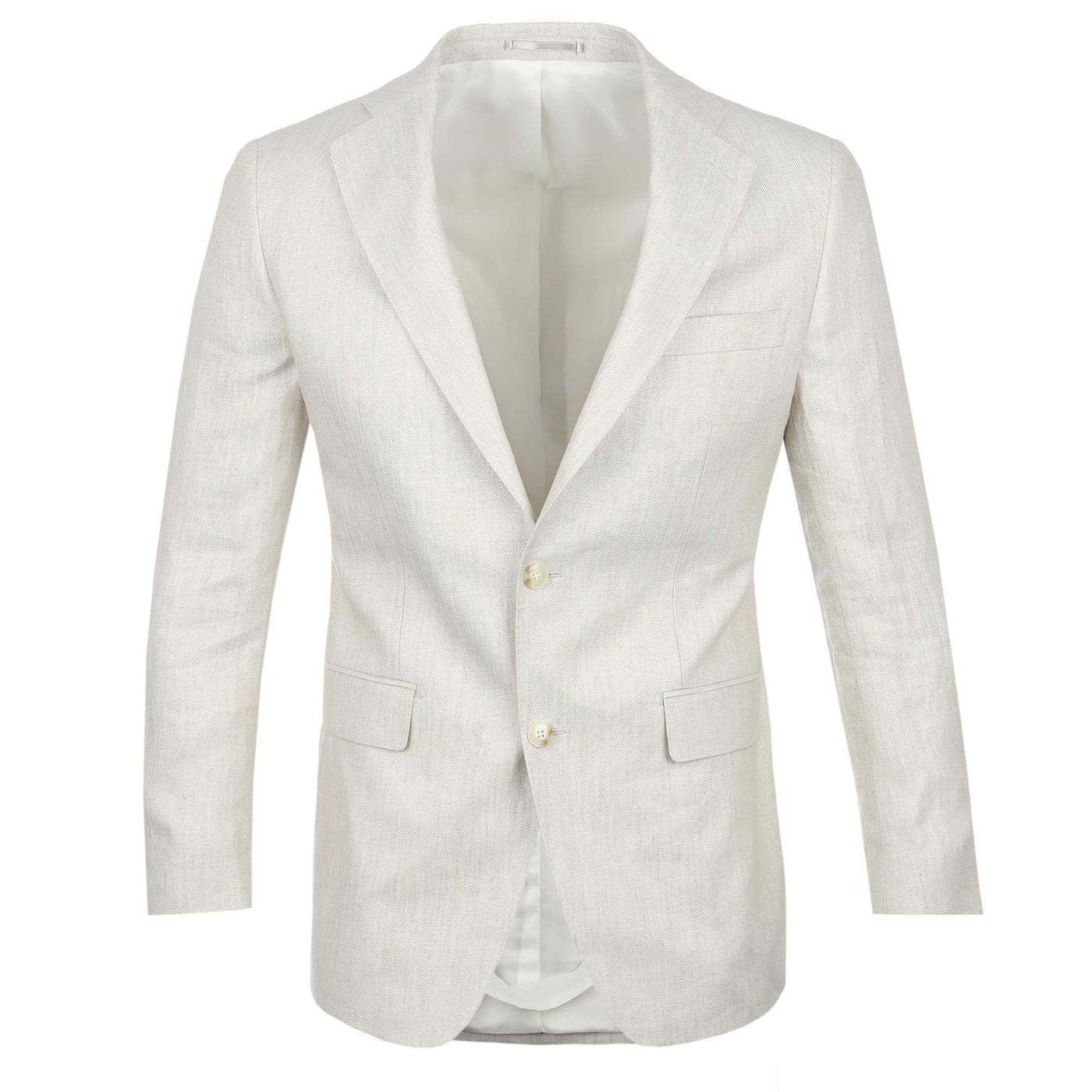 Norton Barrie Bespoke Linen Jacket in Beige