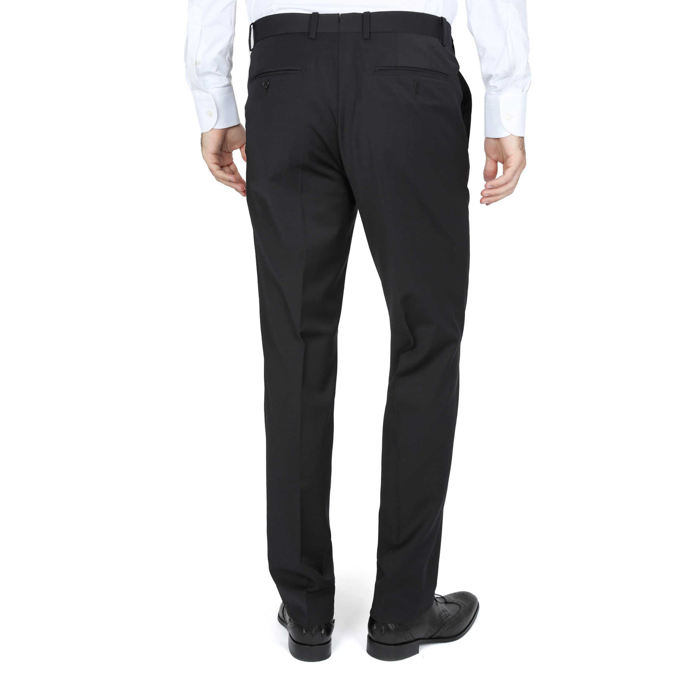 Norton Barrie Bespoke T40 Trouser in Black Back