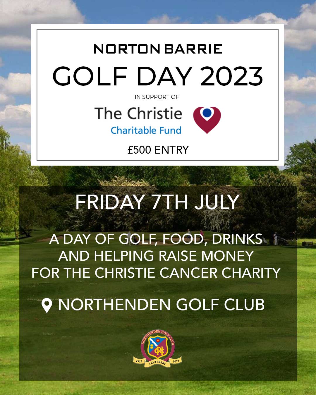 Norton Barrie Golf Day 2024 In Aid Of The Christie