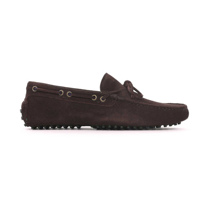 Oliver Sweeney Lastres Shoe in Chocolate Suede