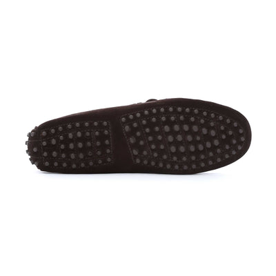 Oliver Sweeney Lastres Shoe in Chocolate Suede Sole