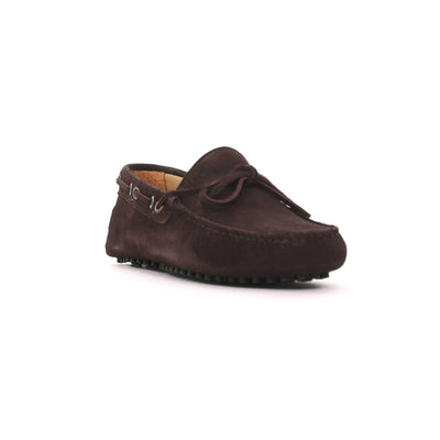 Oliver Sweeney Lastres Shoe in Chocolate Suede Toe