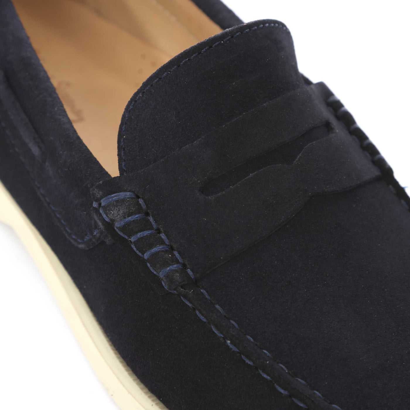 Oliver Sweeney Menorca Shoe in Navy Suede Detail