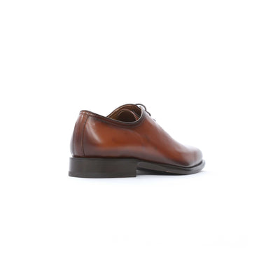Oliver Sweeney Montalfano Shoe in Dark Tan Heel