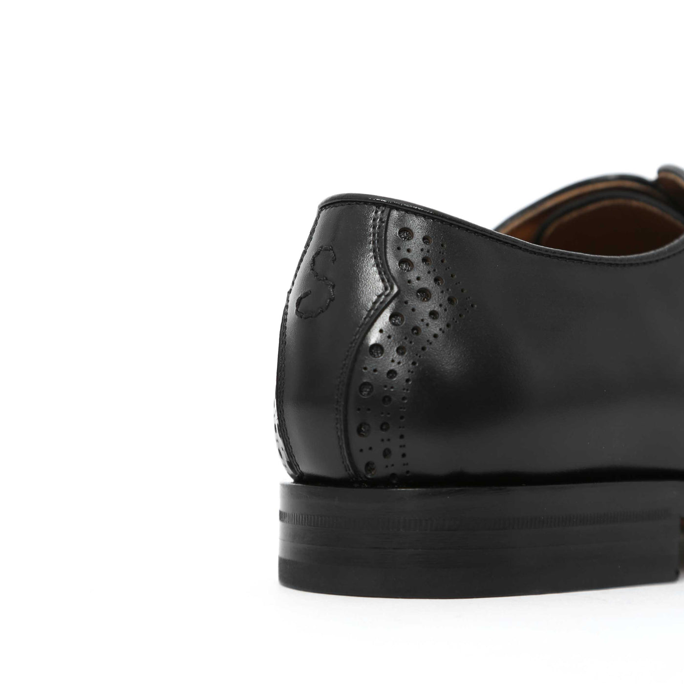 Oliver Sweeney Sassello Shoe in Black Heel Detail