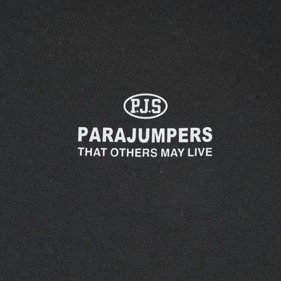 Parajumpers Rescue T Shirt in Black Logo