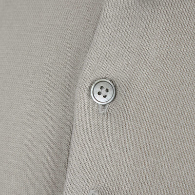 Paul Smith Zebra Badge SS Polo Knitwear in Grey