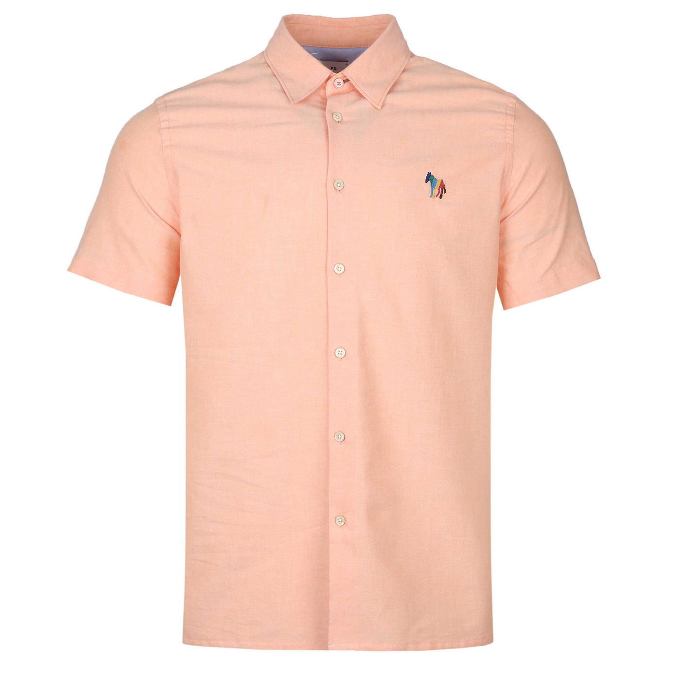 Paul Smith Casual Fit BS Zeb SS Shirt in Orange
