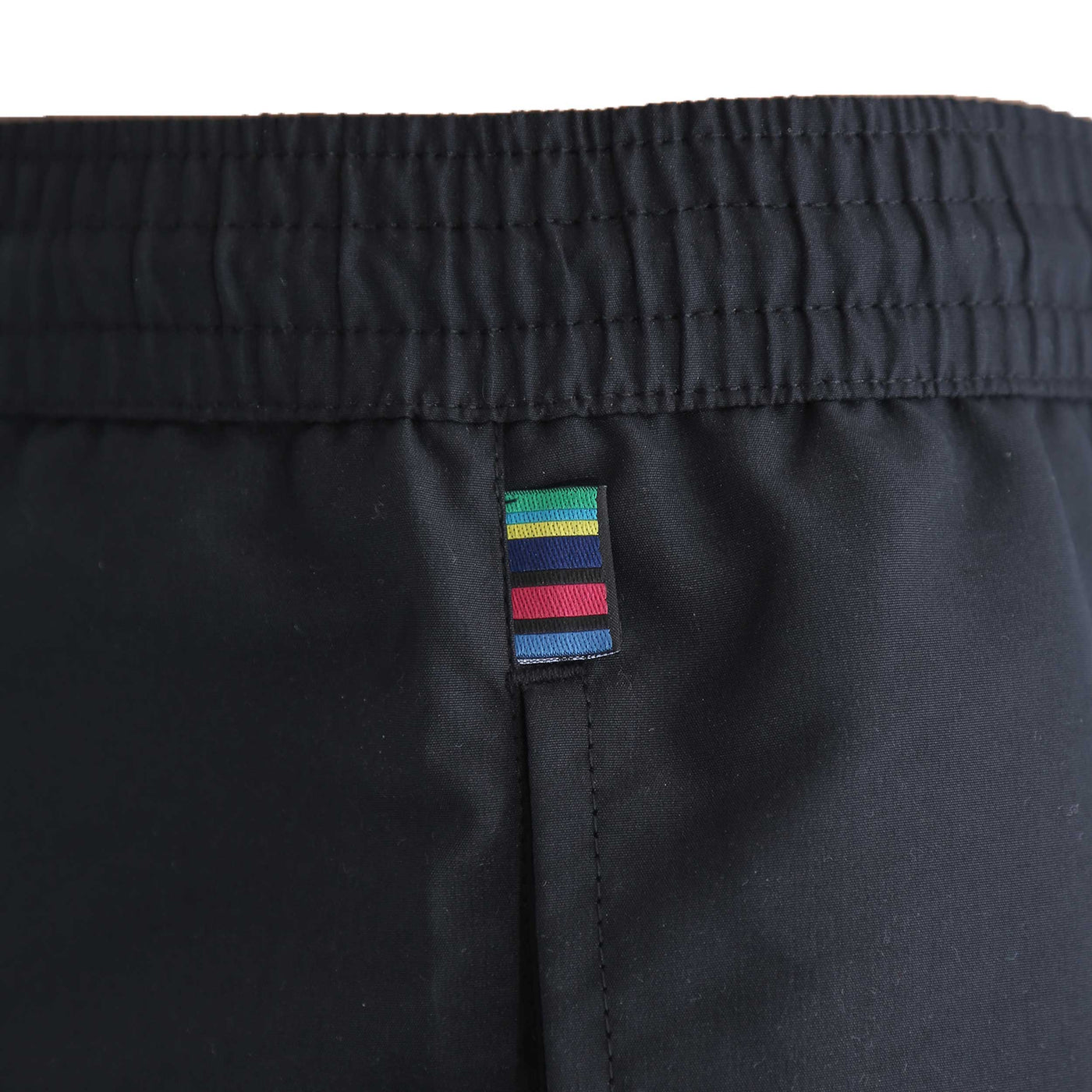 Paul Smith PS Zebra Swim Short in Black Logo Tab