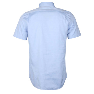 Paul Smith Tailored Fit SS Shirt in Sky Blue Back