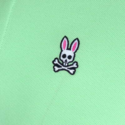 Psycho Bunny Classic Polo Shirt in Icy Mint Logo
