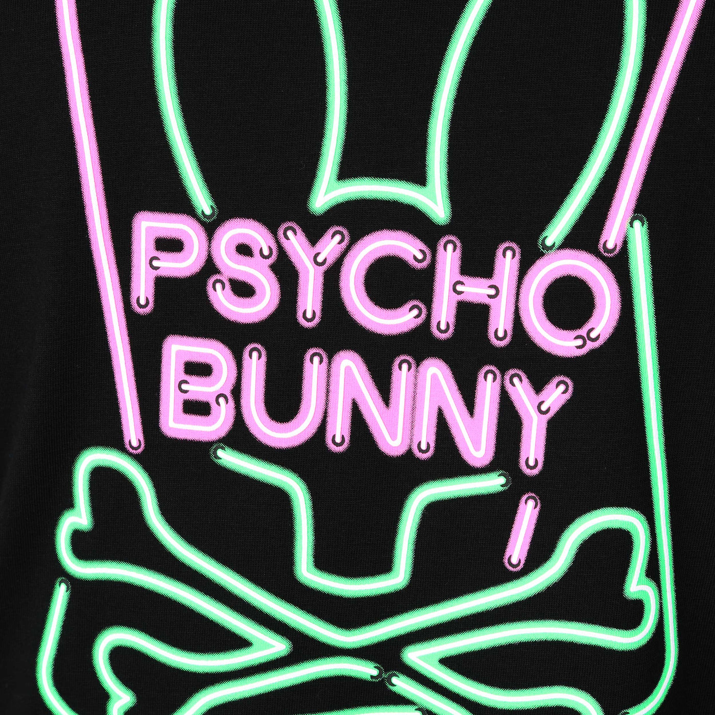 Psycho Bunny Claude Graphic T Shirt in Black