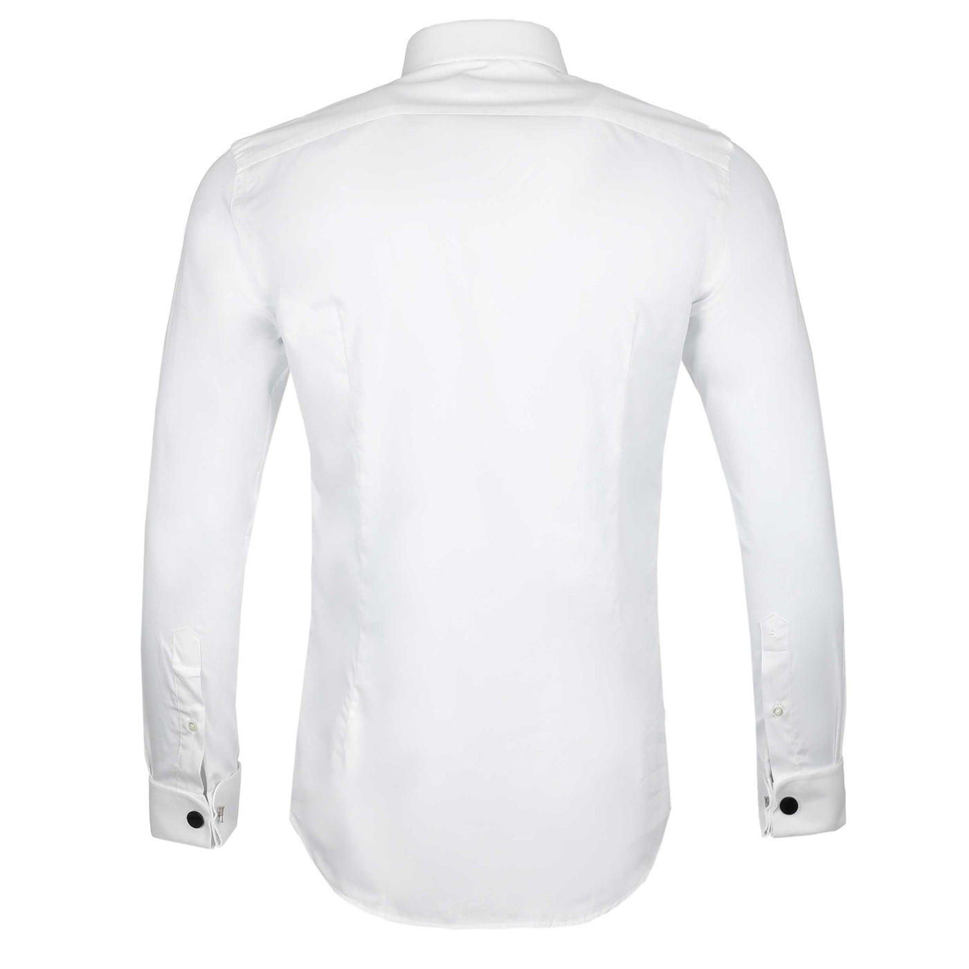 Remus Ashton Dinner Shirt in White Back