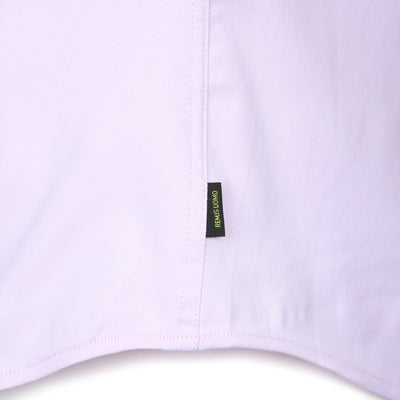Remus Uomo 2 Way Stretch SS Shirt in Pink Logo Tab