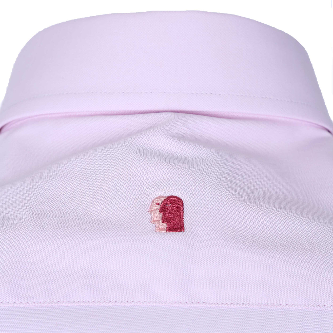 Remus Uomo 2 Way Stretch SS Shirt in Pink Nape Logo