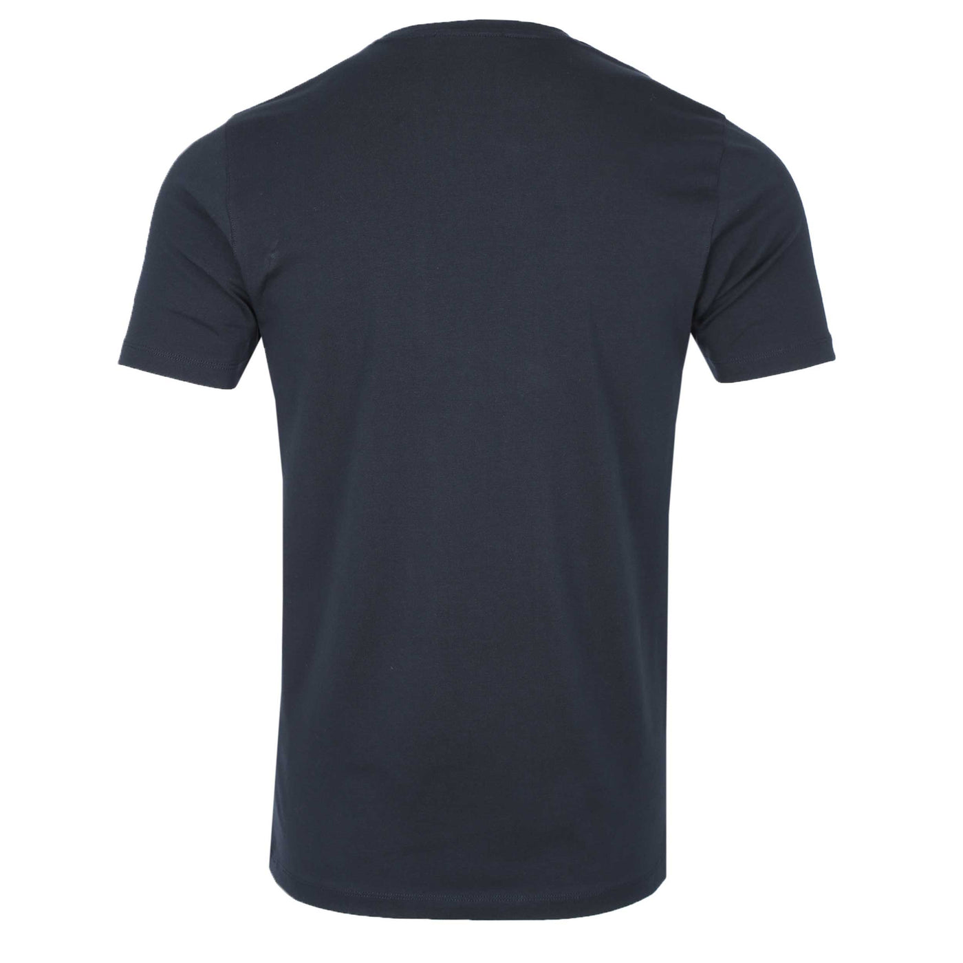 Remus Uomo Basic Crew Neck T-Shirt in Navy Back