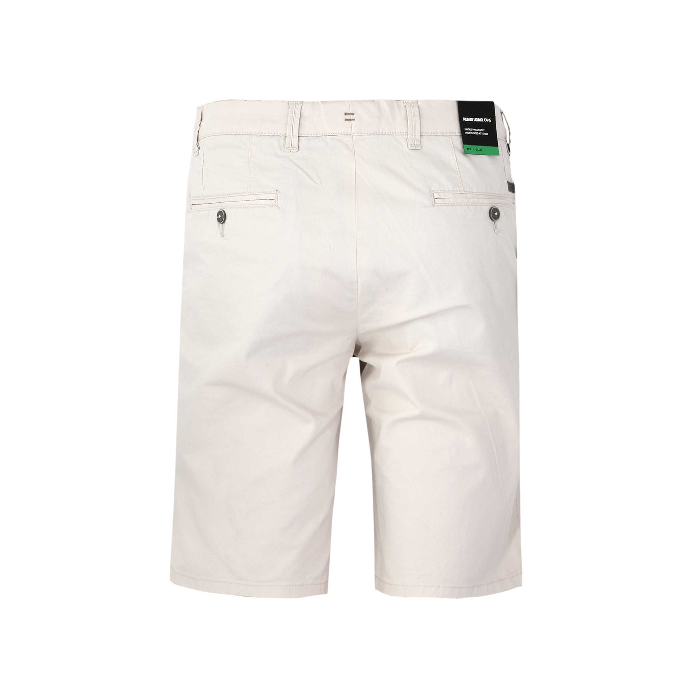 Remus Uomo Emilio Short in Beige Back