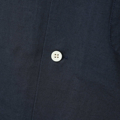 Remus Uomo SS Overshirt in Navy Button