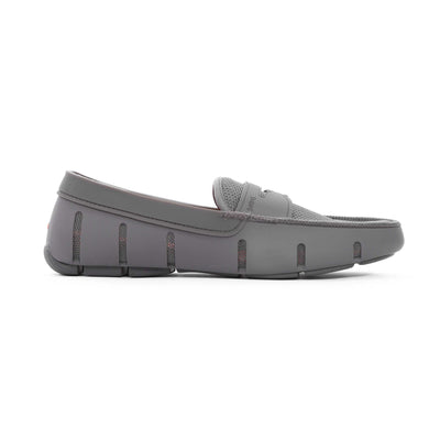 Swims Penny Loafer Shoe in Charcoal