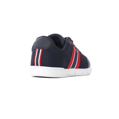 Swims Solaro Sneaker Trainer in Navy Heel