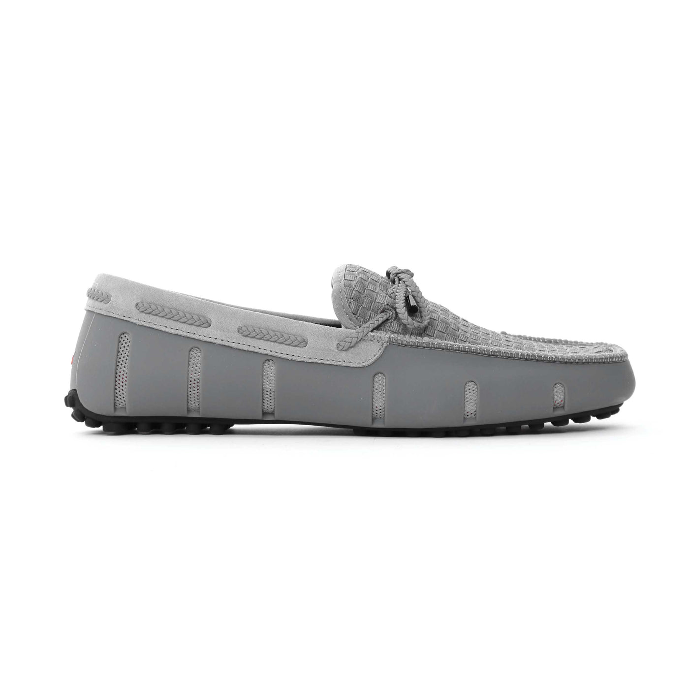 Swims Woven Driver Shoe in Grey