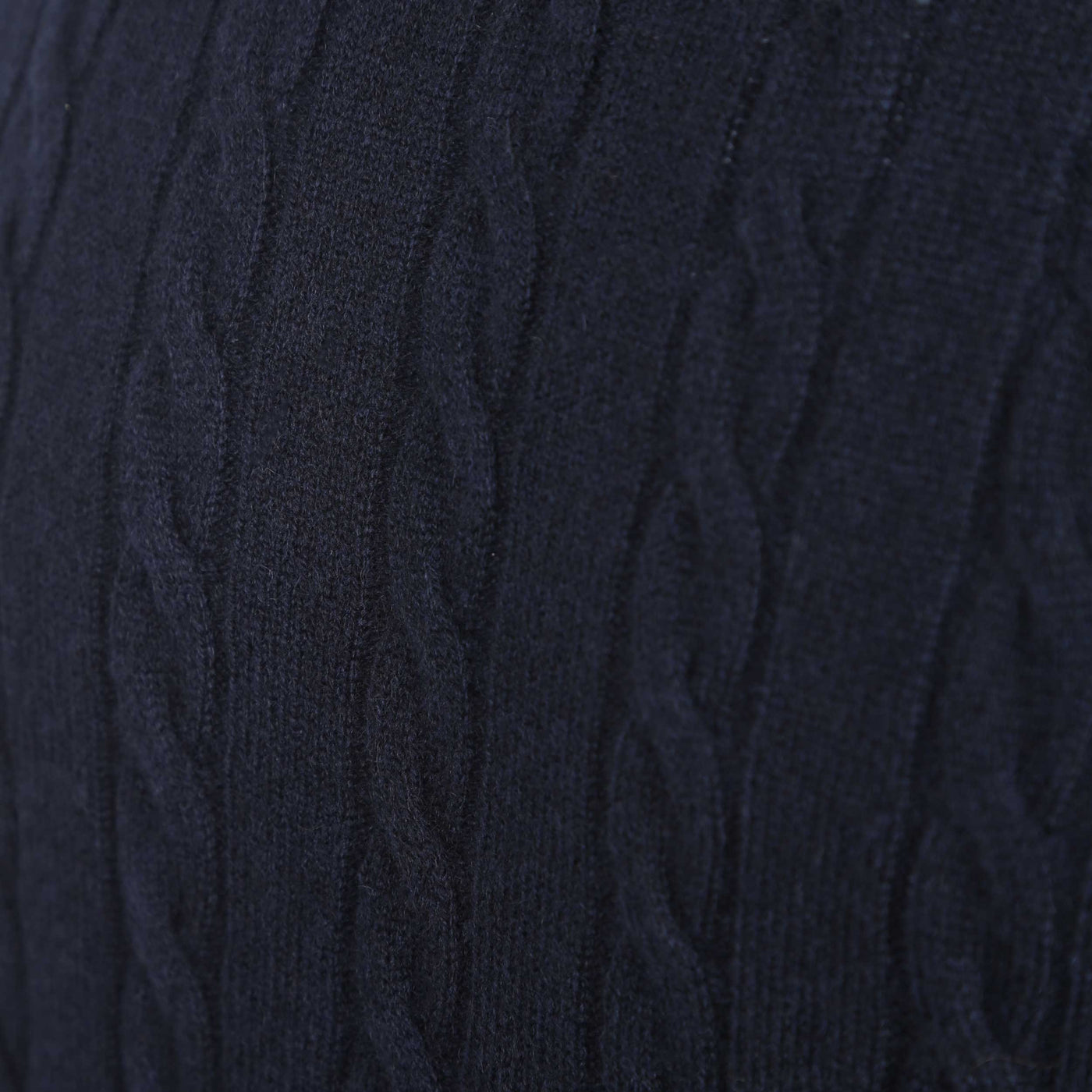 Thomas Maine Cashmere Crew Neck Knitwear in Navy