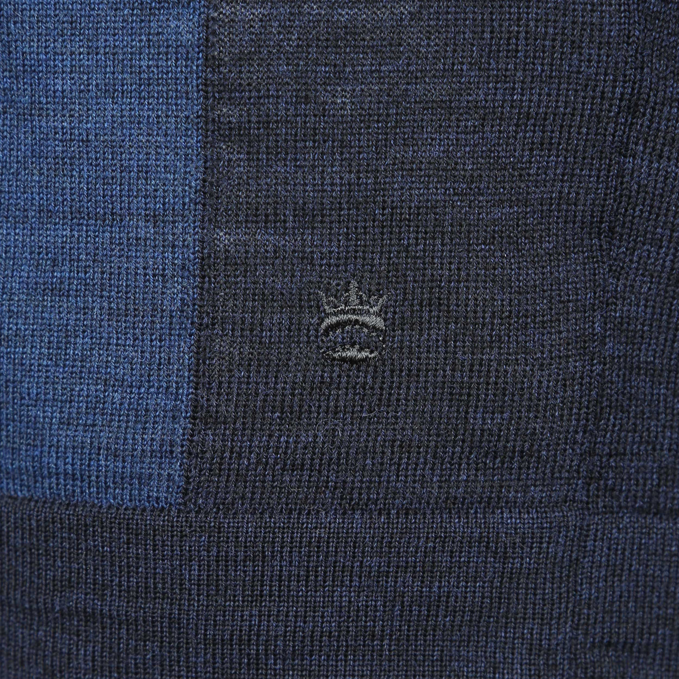 Thomas Maine Knitted Button Shirt in Navy