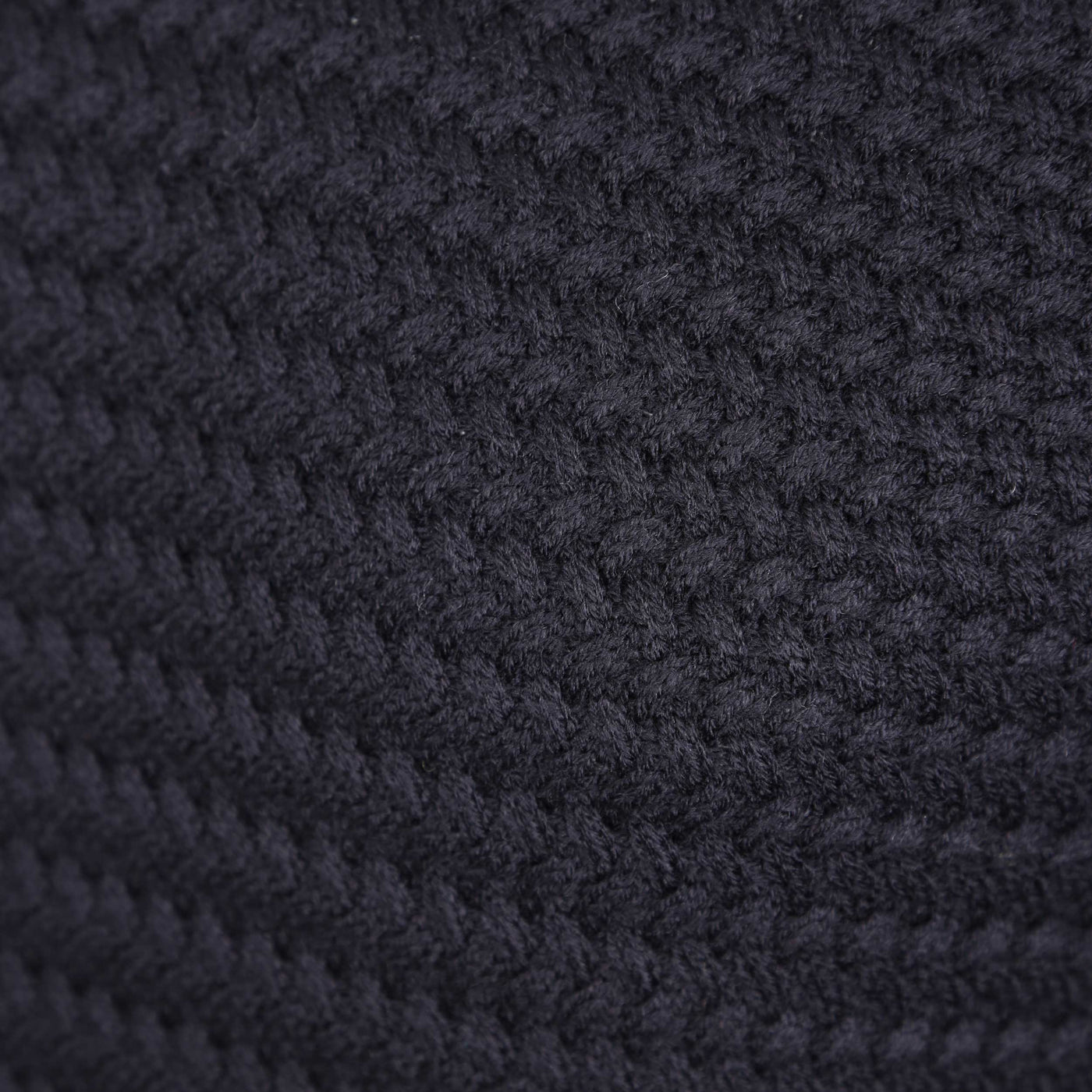 Thomas Maine Knitted Roll Neck in Navy Knit