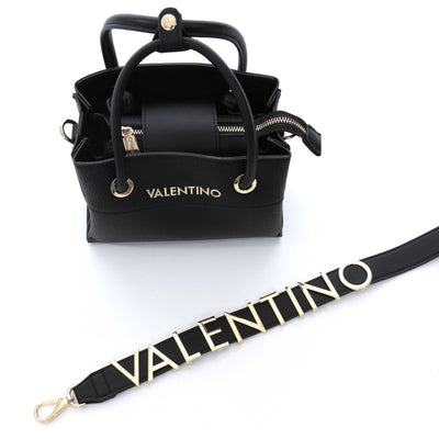 Valentino Bags Alexia Mini Shopper Ladies Bag in Black