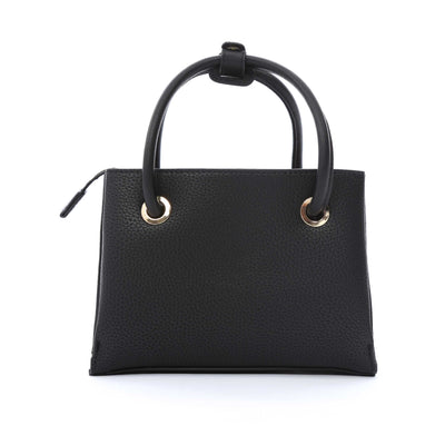 Valentino Bags Alexia Mini Shopper Ladies Bag in Black