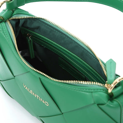 Valentino Bags Ibiza Ladies Shoulder Bag in Green Zip