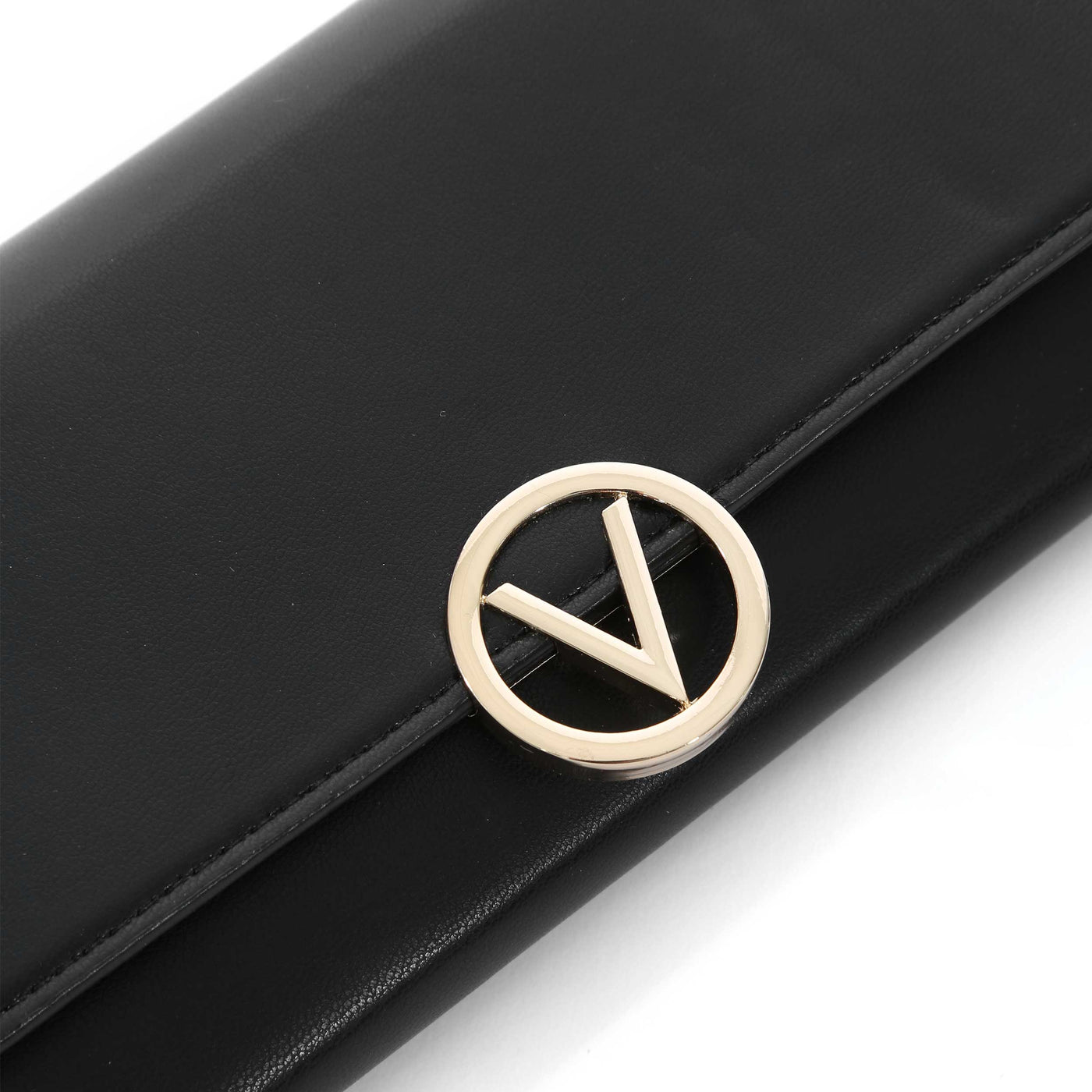 Valentino Bags July RE Ladies Purse in Black Logo