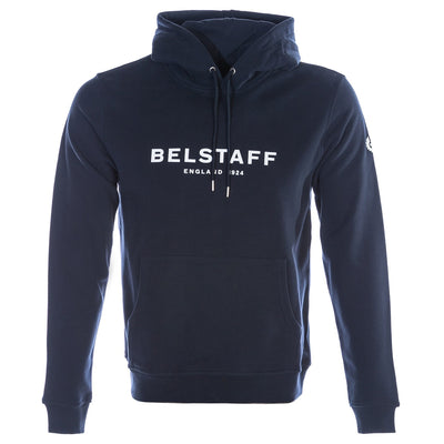 Belstaff 1924 Hooded Sweat Top in Dark Ink