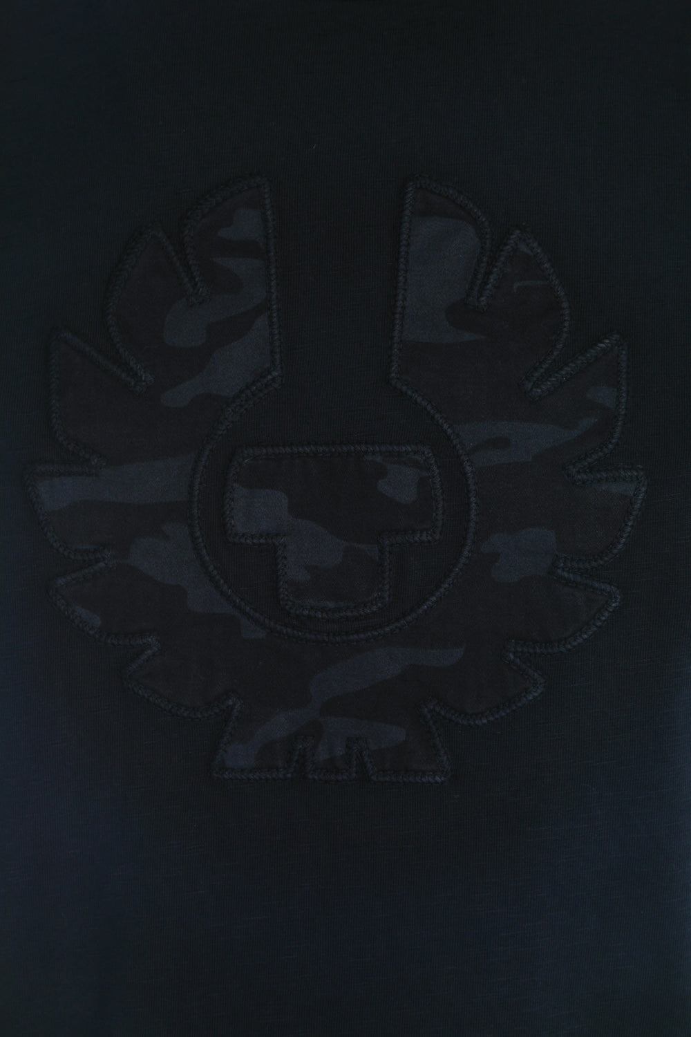 Belstaff Applique Camo T Shirt in Dark Ink